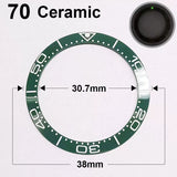 Ceramic Bezel For 42MM Seamaster Case diameter 38mm * 30.7mm