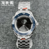 41Mm Seamaster 300 case for NH35/36 ETA2824 PT5000 Miyota 8215 Solid Back 10ATM Sapphire