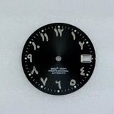 28.5mm Dial  Middle East Arabic digital dial modification accessories nh35 movement without luminous light