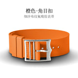 FKM Rubber Nato Strap sand cloth pattern fluororubber band 20/21/22 mm for Sub FXD etc