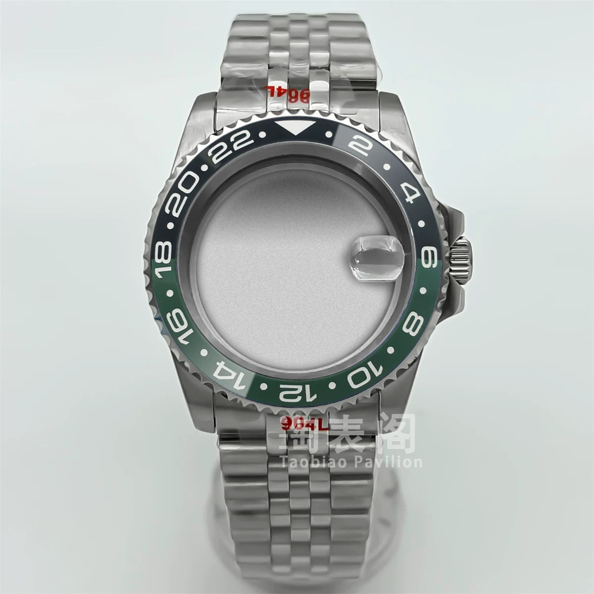 Modified Submariner Case 36mm/38mm GMT Case ceramic bezel sapphire glass for NH35 34 36 38 Etc movement
