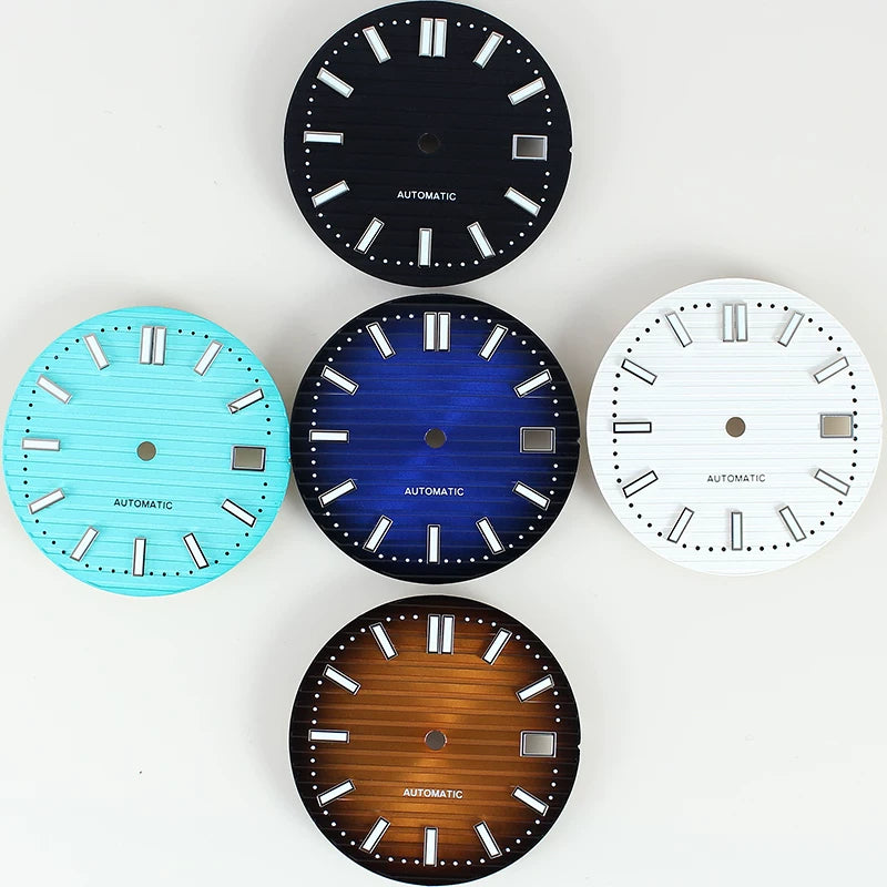 Miyota 9015 Dial for  Nautilus model metal luminous 30MM
