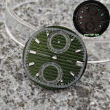 30mm VK61 Dial Chronograph Multifunctional Surface Nautilus Modified Green Luminous Watch Accessories