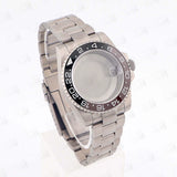 Titanium Watch Case Submariner Yacht master GMT 40mm Titanium Strap Modified Accessories Fit NH34 35 ETA2824 PT5000 Movement