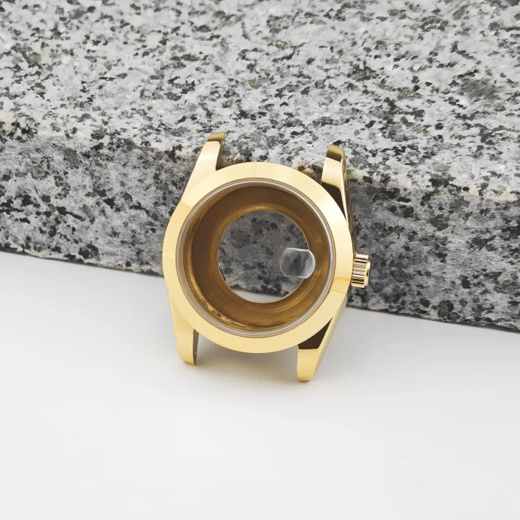 Lady Watch Case NH05 31mm aperture log modified Explorer stainless steel case black gold silver women