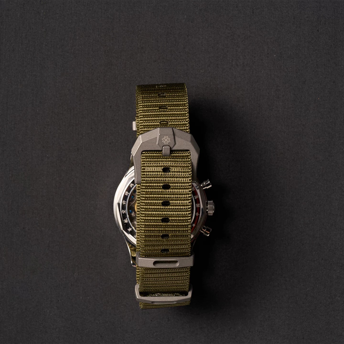 Premium 20mm Titanium Nato Nylon Strap High-end Tactical Military Style Japan Imported CNC Engraving Tier 5 Titanium Clasp