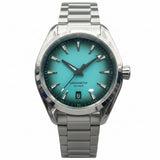 40mm Dress Watch Date Window At 6 NH35 Automatic Sapphire 10Bar half Sterile Customizable
