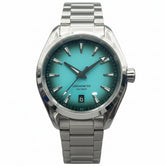 40mm Dress Watch Date Window At 6 NH35 Automatic Sapphire 10Bar half Sterile Customizable