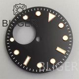 New green luminous NH38 dial 29mm for NH38 automatic movement watch accessories