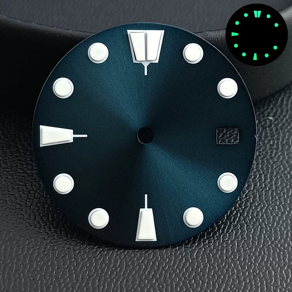 NH35 luminous dial accessories size 28.5mm watch replacement accessories support customized logo