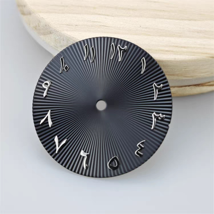 NH35 Dial Middle East Dial Radius Texture DIY Modified Mechanical Watch Accessories Size 28.5mm