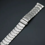 TA2 pure titanium watch strap flat end 18mm 19mm 20mm 21mm 22mm anti allergy light weight