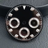 29Mm VK63 Dial luminous suitable for multi-function quartz movement Chronograph and supports customized logo.