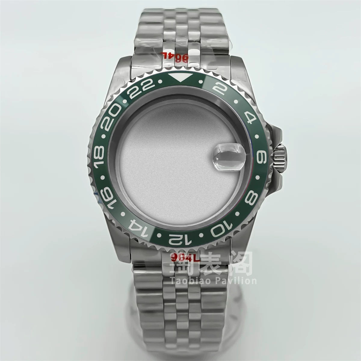 Modified Submariner Case 36mm/38mm GMT Case ceramic bezel sapphire glass for NH35 34 36 38 Etc movement