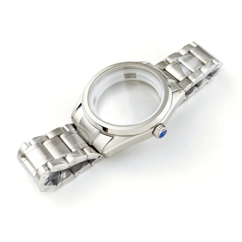 39.5mm NH35 Case GS Case Mechanical Watch Case Forest Modified GS Dress Watch Sapphire Watch Accessories  40mm