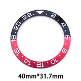 Slope Bezel Insert For 43mm Deep Sea James Cameron Watch Case Ghost King ceramic 40MM * 31.7MM