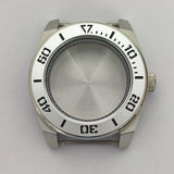 Samurai Watch Case compass bezel Prospex 316L stainless steel 43mm aluminum ring Sapphire glass NH35/NH36 NH38 34 movement