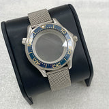 41mm改造シーマスター300ケースメッシュベルトサファイアガラスNH35ムーブメントに適合ステンレススチールケース