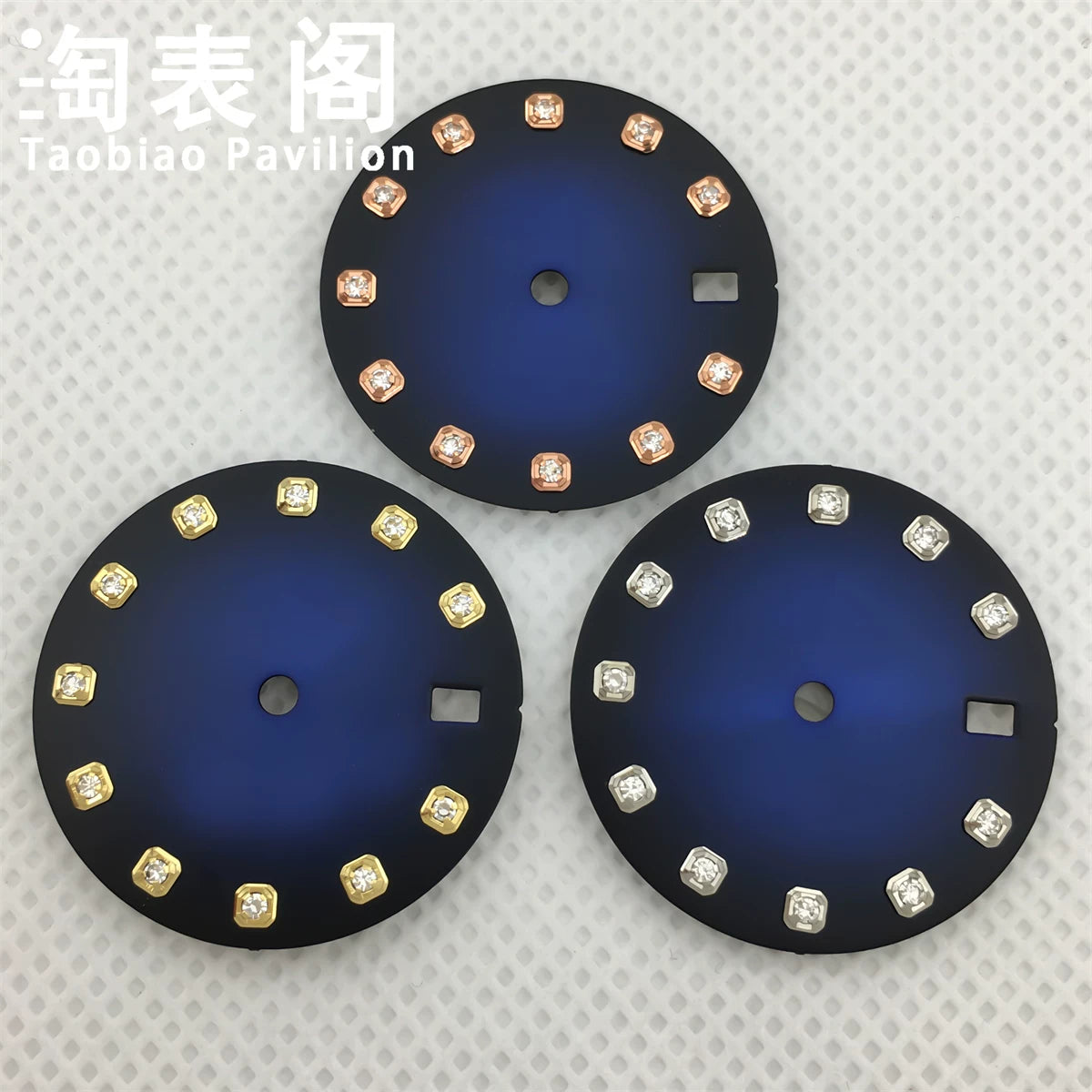 20.5Mm Ladies Watch Dial Diamond Index for NH05A NH06A Movement Modified Accessories