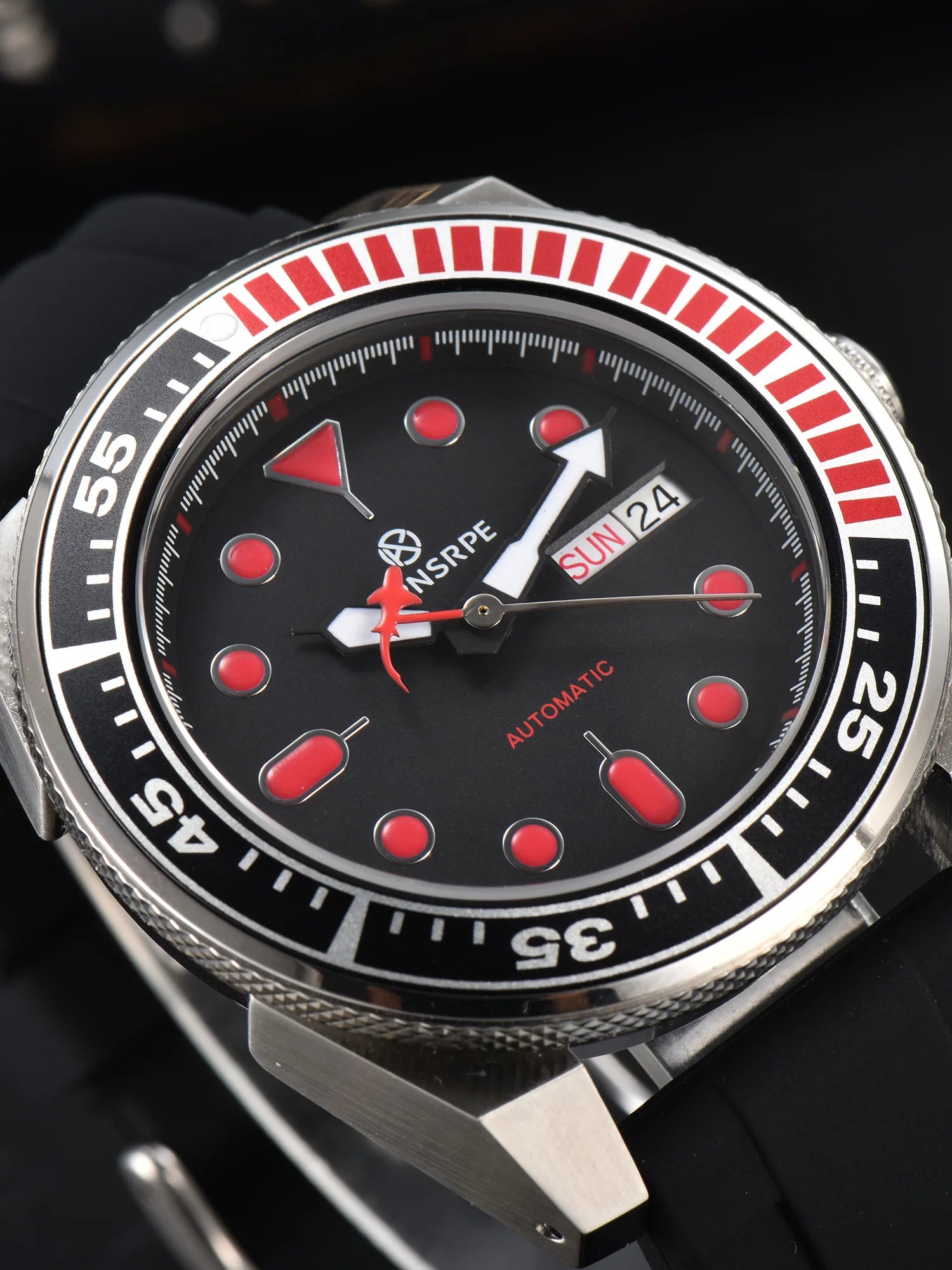 Samurai Watch Japan NH35/ 36 Automatic watch 43mm 10bar sapphire