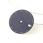 NH35 Starry dial enamel surface blue gold sand NH36/4R35 mechanical watch watch accessories size 28.5mm