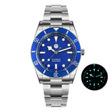 37mm BB54 Mod San Martin diving watch black bay 54 20ATM ST2130 SN0138B AR Sapphire