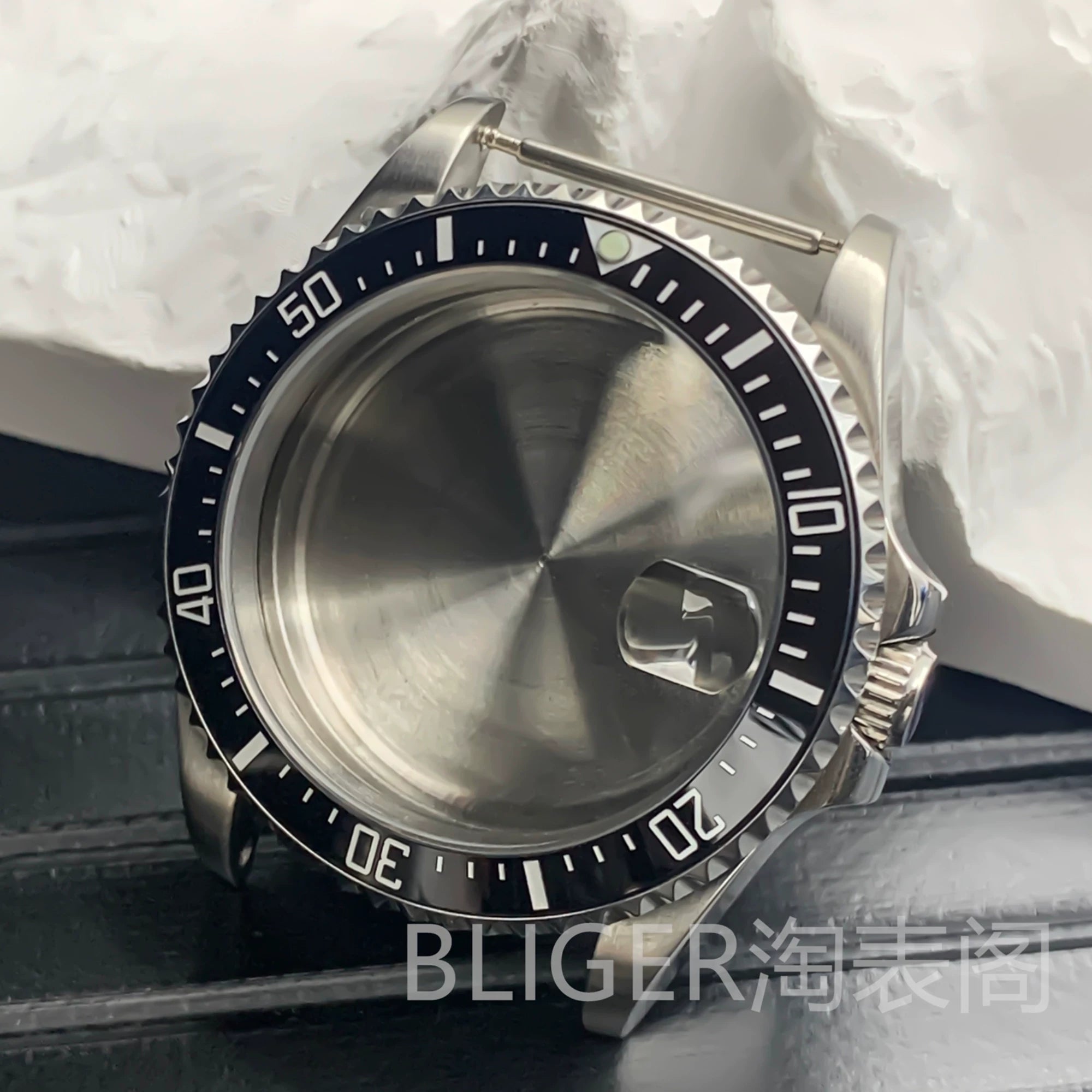 36mm 38mm Submariner Case GMT Bezel NH34 35 36 ETA2824  PT5000 Sapphire 10bar