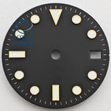 28.5MM Matte Dial dial luminous NH35 NH34 ETA2824 Miyota8215 ST2130 sub style