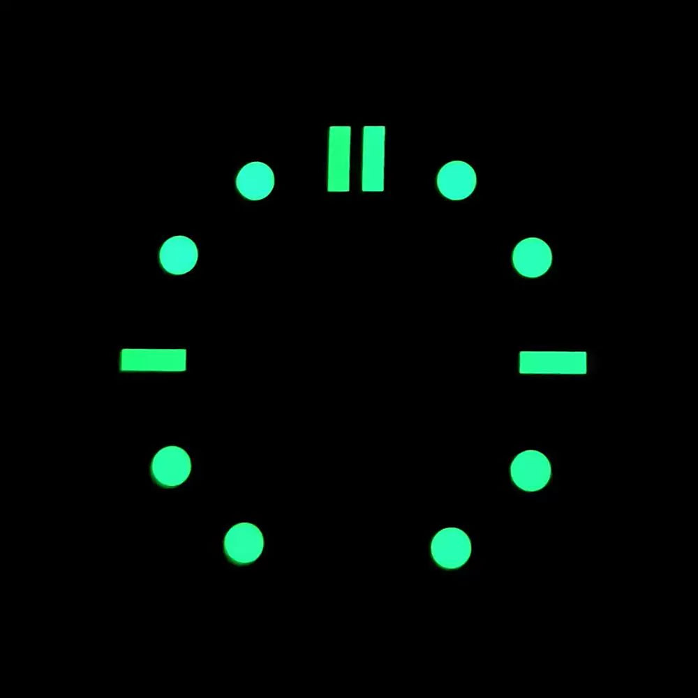 31.8mm Seamaster 300 Green luminous dial fits NH35/NH36 movements custom logos