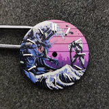 Full Lume Kanagawa Dial 28.5MM  luminous for NH35 Movt