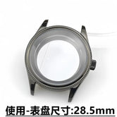 The 1908 Mod watch case for NH35,nh34 nh36 etc NH Movement 39mm Fluted case DIY modified mechanical watch accessories 316L Stainless Steel