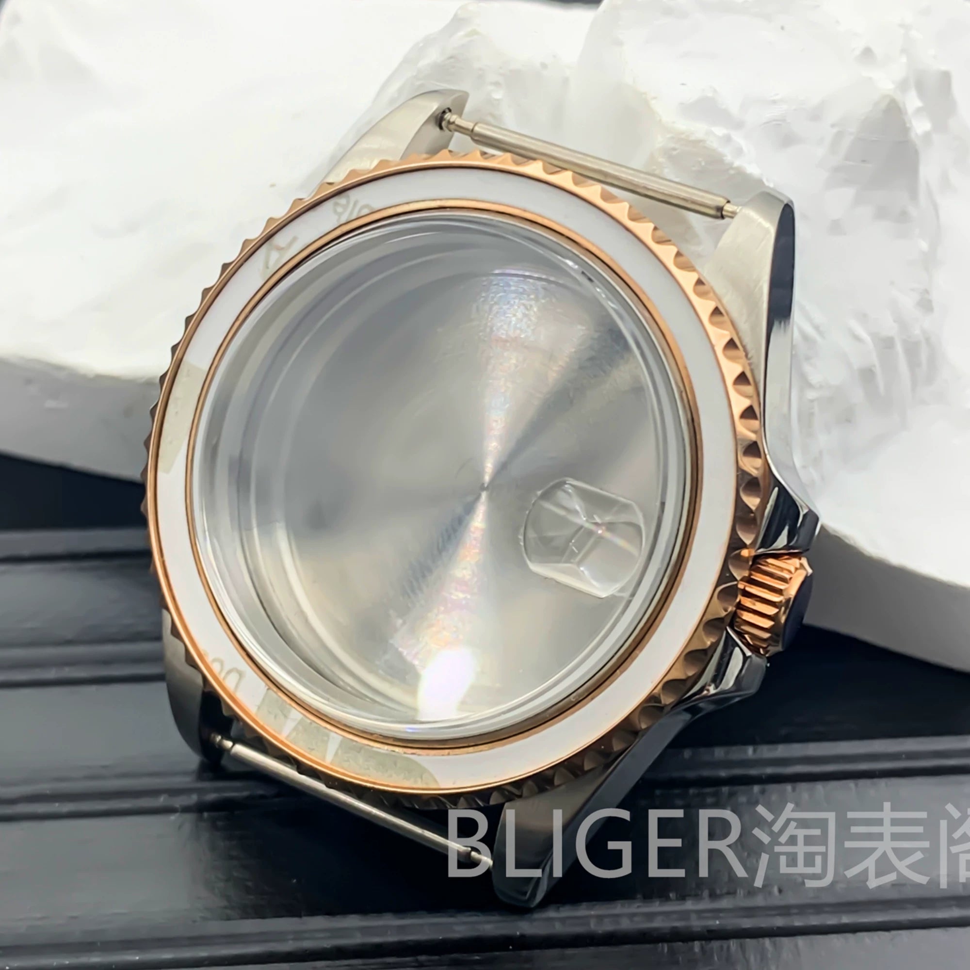 36mm 38mm Submariner Case GMT Bezel NH34 35 36 ETA2824  PT5000 Sapphire 10bar