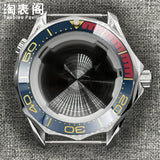 41Mm Seamaster 300 case for NH35/36 ETA2824 PT5000 Miyota 8215 Solid Back 10ATM Sapphire