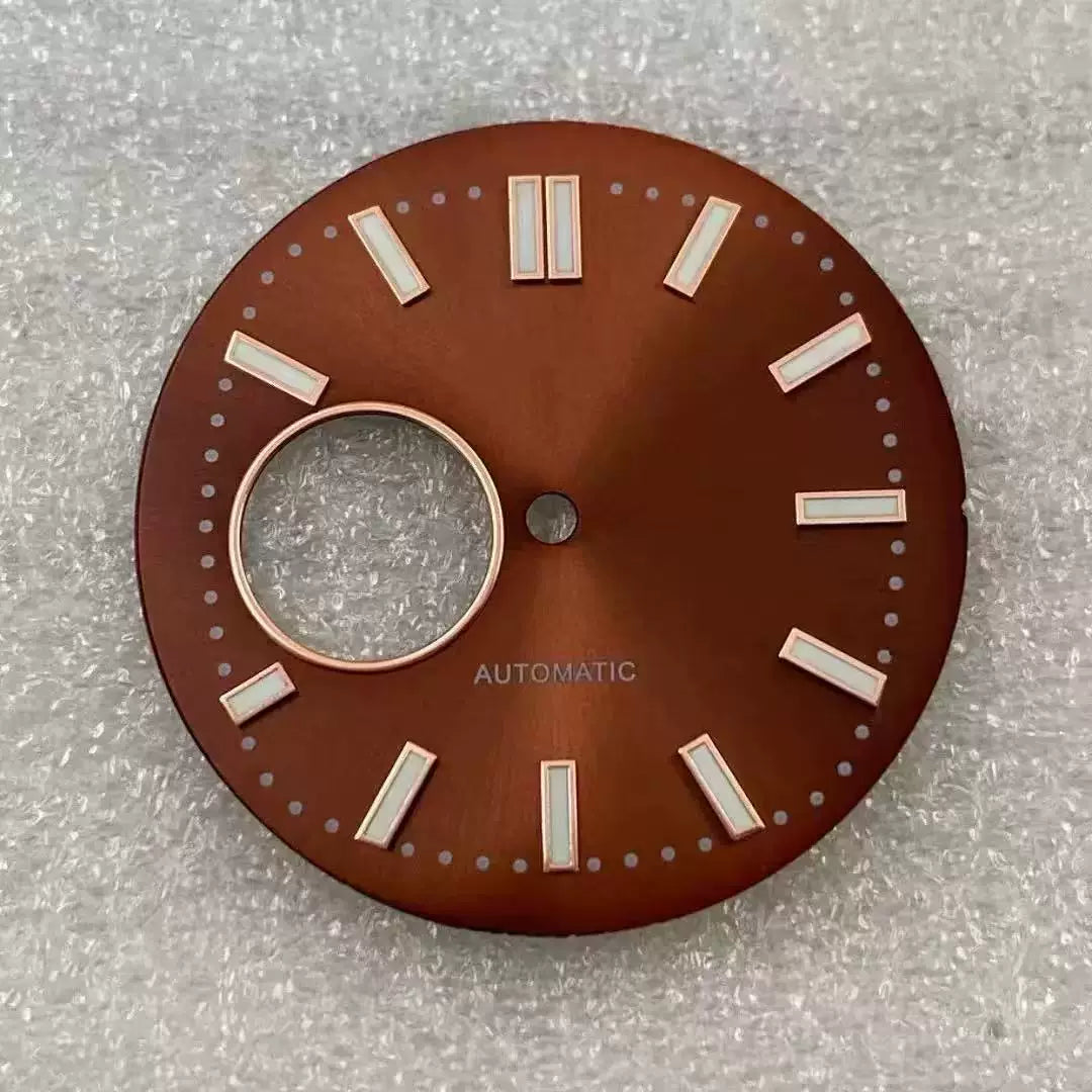Sunburst 30.5mm NH38 Dial Nautilus green luminous
