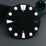 NH35 luminous dial accessories size 28.5mm watch replacement accessories support customized logo