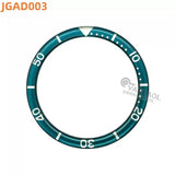 38MM x31.5mm Skx007 Bezel Watch accessories, resin B.C style digital indicator ring, suitable for 007 outer ring baffle