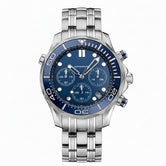 41MM Quartz VK63 Seamaster Chronograph  Sapphire Glass Green Luminous 5ATM