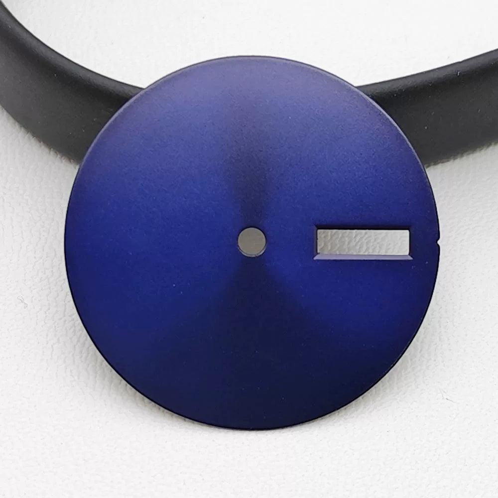 Total Blank Dial Full steril for custom 28.5mm for NH35/NH36 Movement no date window no lume