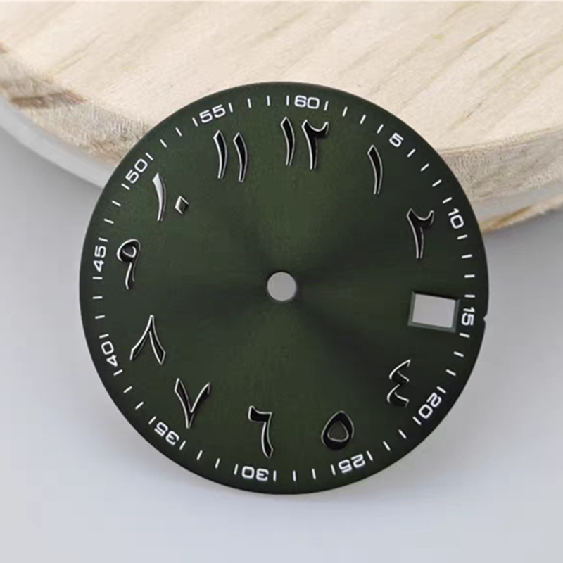 NH35 dial Middle East dial log DIY modified mechanical watch accessories  size 28.5mm