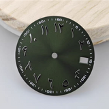 NH35 dial Middle East dial log DIY modified mechanical watch accessories  size 28.5mm