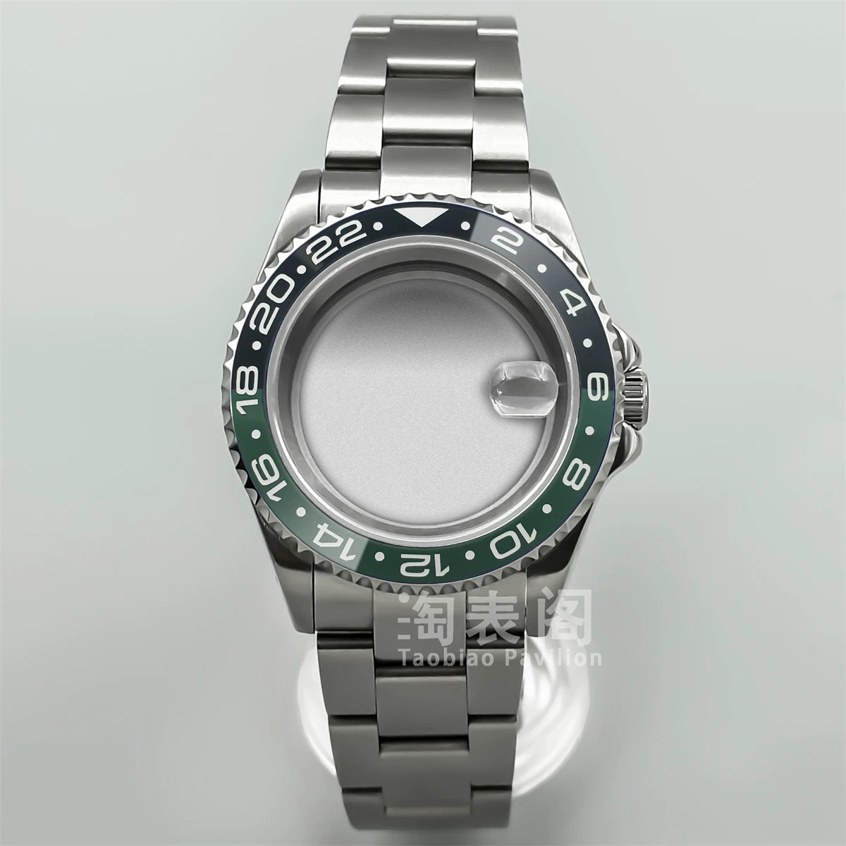 Modified Submariner Case 36mm/38mm GMT Case ceramic bezel sapphire glass for NH35 34 36 38 Etc movement