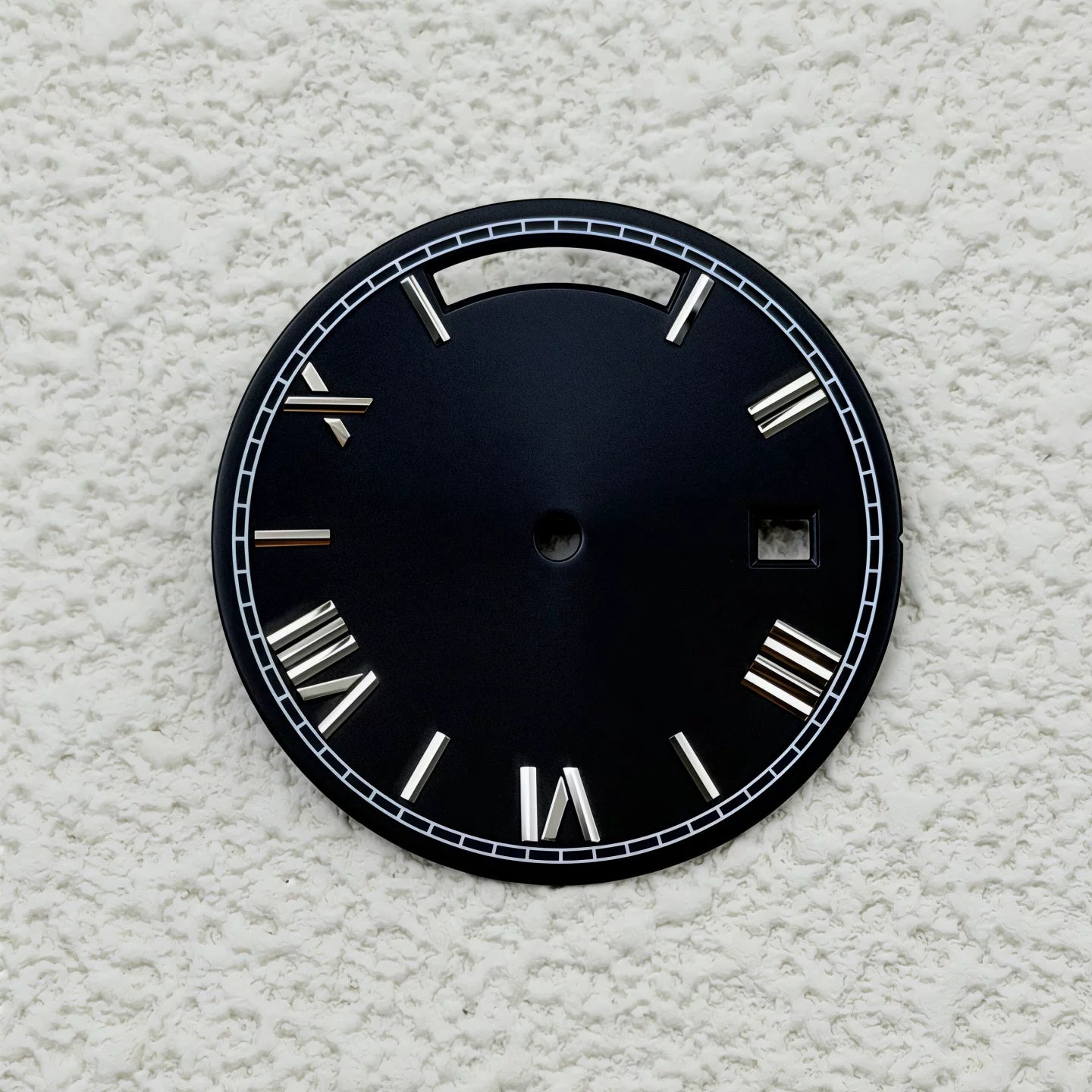 Sterile Miyota 8285 dial Roman Number 31MM Sunburst dial no lume