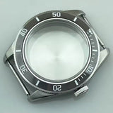 39mm Dive Watch Case BB58 Mod 20BAR Waterproof Dome Sapphire Glass 39mm Black Bay Watch Case for NH34 NH35 NH36 NH70 ETA2824 PT5000 Watch Parts