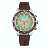 San Martin Watch Automatic Chronograph SN0118JS Sapphire Luminous Men's Watch 20Bar