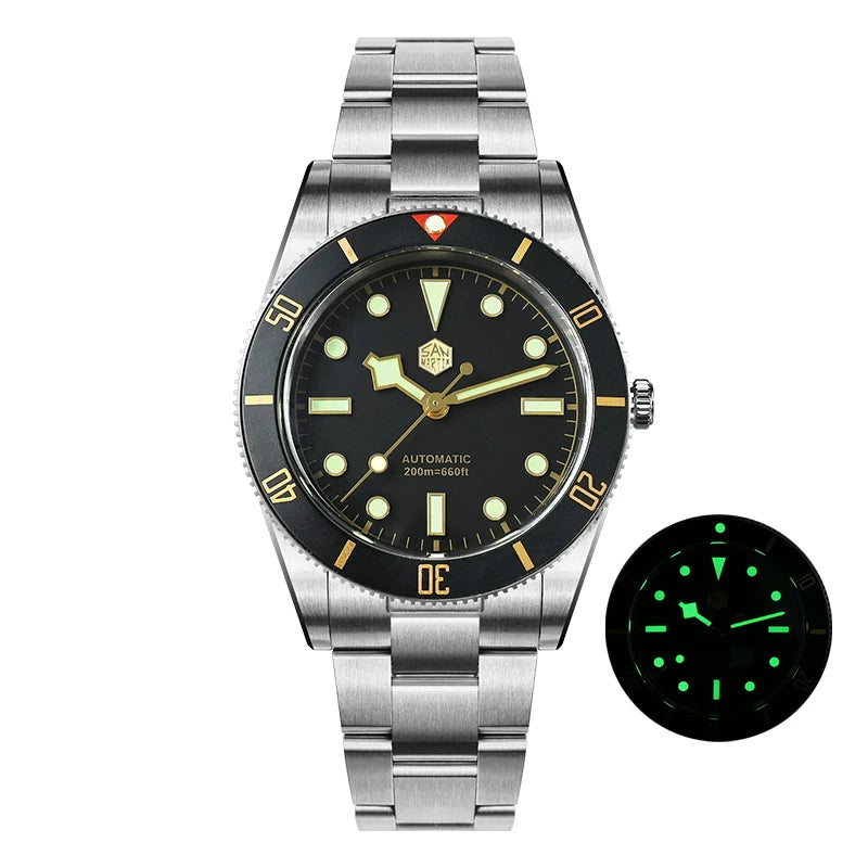 37mm BB54 Mod San Martin diving watch black bay 54 – Tandorio Watches