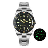 37mm BB54 Mod San Martin diving watch black bay 54 20ATM ST2130 SN0138B AR Sapphire
