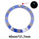 Slope Bezel Insert For 43mm Deep Sea James Cameron Watch Case Ghost King ceramic 40MM * 31.7MM