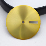 Total Blank Dial Full steril for custom 28.5mm for NH35/NH36 Movement no date window no lume
