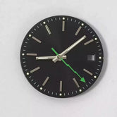 Miyota 8215 Dial Green luminous watch accessories 29mm lume hands for Japanese 8215 8200 and Pearl 2813 movements