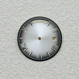 Sterile Miyota 8285 dial Roman Number 31MM Sunburst dial no lume